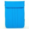 Light Blue Neoprene/Cotton 13.3" 13" inch Laptop notebook computer case/bag/sleeve