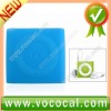 Light Blue Silicone Skin Case for iPod Shuffle 4 Gen