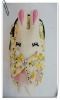 Light Yellow Wrist Bag/Cotton Fabric Cell Phone Bags