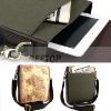 Light weight genuine leather bag for 10'' tablets PC, bag for ipad 2--HOT SELLING!!!