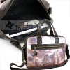 Light weight genuine leather bag for 10'' tablets PC, bag for ipad 2--HOT SELLING!!!