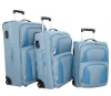 Lightweight Luggage set and Upright Rolling Business Case Carry-On 3pcs set