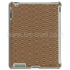 Linen Pattern Hard Plastic Case for iPad 2 (Compatible With Smart Cover)