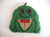 Littel frog beaded coin purses