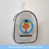 Logo printed clear promotional backpack with piping edge XYL-G232