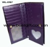 Long Leather women wallet