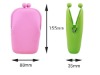 Long Mini Silicone Coin Pouch for Mobile Phone