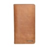 Long leather wallets for men