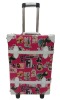 Lovely Canvas Suitcase Trolley for Girls