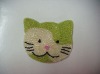 Lovely Cat Face Beaded coin purse