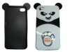 Lovely Cell Phone TPU Case For iPhone 4 -- Panda Design