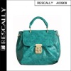 Lovely Colorful Lady's Leather Bag