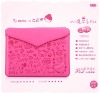 Lovely Girl Leather Pouch Sleeve Bag Case for Apple ipad 2