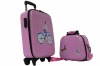 Lovely Mum And Child Style Trolley Luggage Case