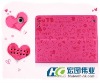 Lovely Pink Magnetic Smart Cover Leather Case With Stand For iPad 2