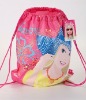 Lovely Polyester Kids Drawstring Backpack