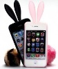 Lovely Silicone Rabbit Case for  Iphone