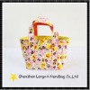 Lovely Yellow Beer ice bag for rolling cooler bag