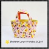 Lovely Yellow Beer ice bag lunch cooler bag