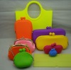 Lovely colorful silicone handbag/good gift for friend/fashion unique handbag