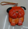 Lovely dog Leather Coin Purses