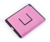 Lovely elgent angles leather cover for ipad 2