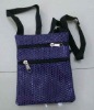 Lovely handbag with long belt