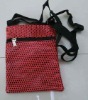 Lovely handbag with long belt