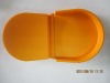 Lovely orange U shape silicone key case