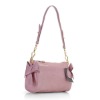 Lovely purple leather handbags sling shoulder bags