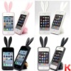 Lovely rabbit phone case for iphone 4G