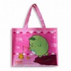 Lovely recyclable non woven tote bag with lamination