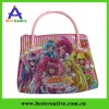 Lovely younger girl pvc cosmetic bag