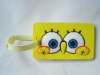 Lovey soft pvc bag tag