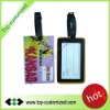 Low price soft pvc rubber luggage tags