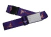 Luggage strap with tag