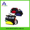 Lunch Bag Cooler with Shoulder Strap - 9 inches x 5 inches x 11 inches - Front zipper compartment - Mesh Drink Holder
