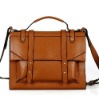 Luxurious Retro Leather Briefcase&Messenger Bag