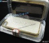 Luxury Crocodile Skin Case for iPhone 4. With Diamond Frame.