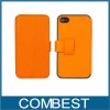Luxury Genuine Leather case for iPhone 4