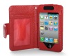 Luxury!!NEW Real leather case for iPhone 4S with Professional Packaging