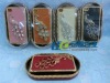 Luxury Peacock Diamond Case for iPhone4 4g, Black