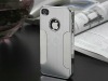 Luxury Steel Chrome Deluxe Case For iPhone 4 4S