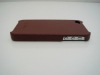Luxury genuine leather case for iphone 4g leather case