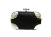 Luxury lady Crocodile skin clutch bag