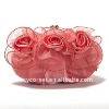 Luxury satin evening bag