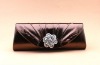 Luxury satin evening bag