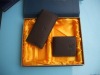 MEN FASHION WALLET LEATHER GIFT SET WITH ANTI-BACTERIAL WALLET