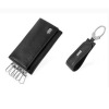 MEN Genuine leather key wallet with Top grade button