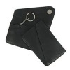 MEN Genuine leather key wallet with Top grade button